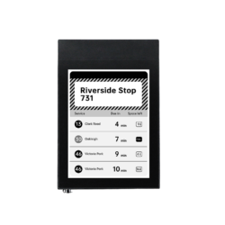 Eco-Friendly E paper Bus Stop Digital Signage | SEEKINK