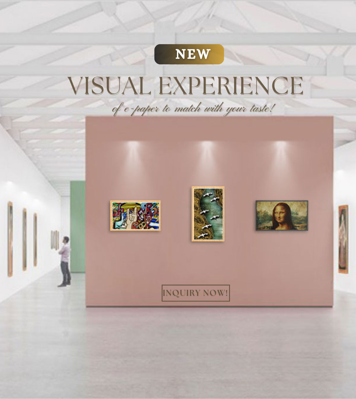 Design of foldable e-ink display