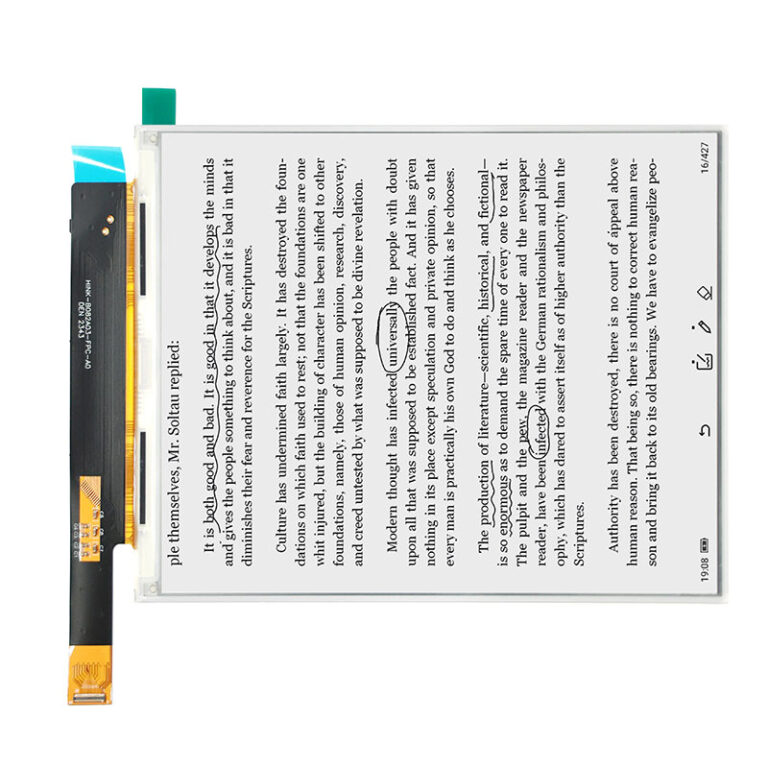 e ink display