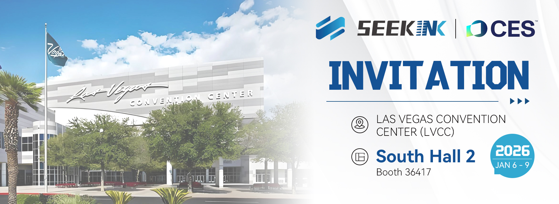SEEKINK CES banner