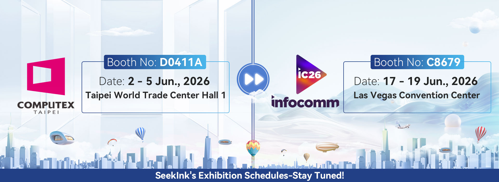 SeekInk's Exhibition Schedule 2026-04