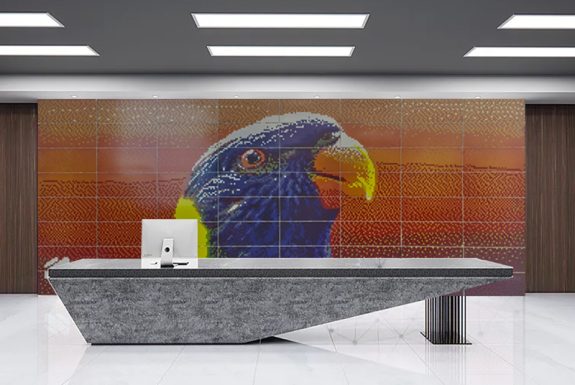E Ink Prism 3 Wall Display & Electronic Paper Wall - SEEKINK